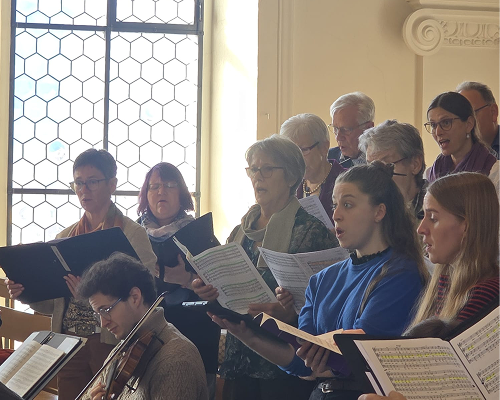 Osterauftritt mit Orchester